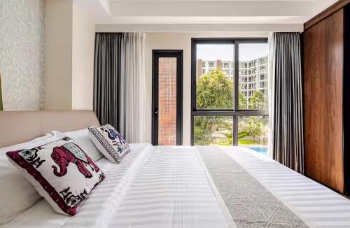 Chiang Mai Apartment | The One Chiang Mai 214 - Family Suite 2BR 2bath, Pool View near Central Festival