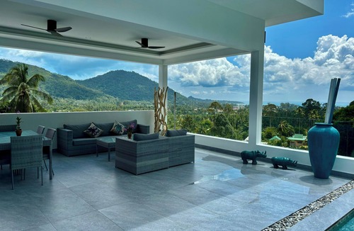 Lamai Villa | Villa Clarisse - SEAVIEW-4 BDR for10 people