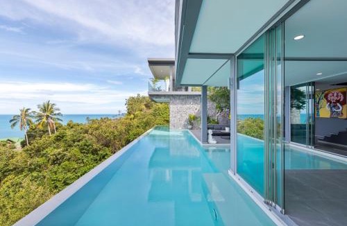 Chaweng City Center Villa | Villa Moonstar - Luxury with Breathtaking Sea Views