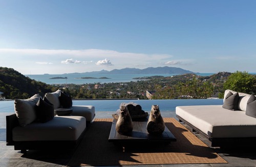 Plai Laem Villa | Villa Saru-Luxury Sea View Infinity Pool
