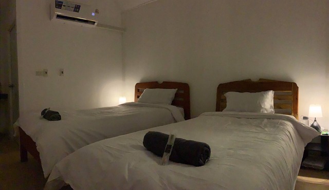 1 bedroom twin bedMarvelous resort with AC in Tambon Na Yung