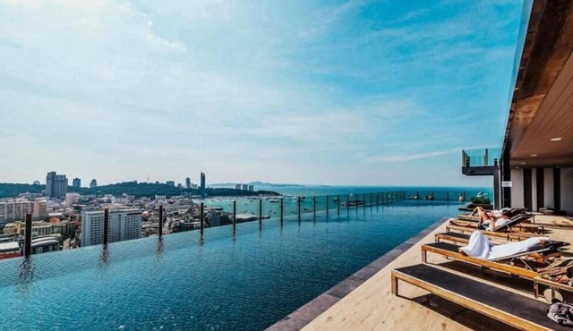2 Bed Room Beautiful View Best of Pattaya in Muang Pattaya