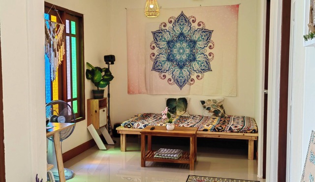2-bedroom house in near Thai Mueang Beach with WiFi, AC