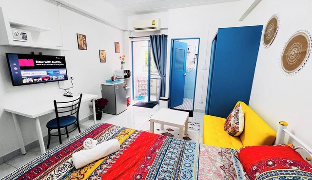 203 Budget Room, wifi&utilities, Bangkok’s center