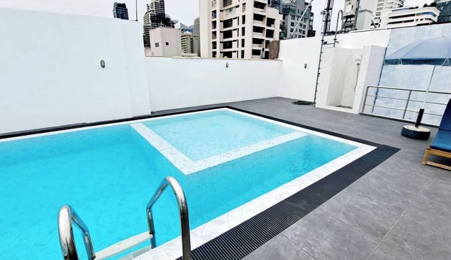 4C - Short-Term Rental Allowed - Downtown Bkk Serviced Apartment