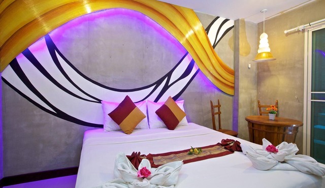 5 minute walk to Kamala Beach; BaanKamalaFantasea Hotel ;Premium Double Bed