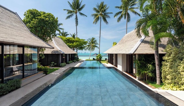 Artisanal 6BR Beachfront Villa | Lipa Noi