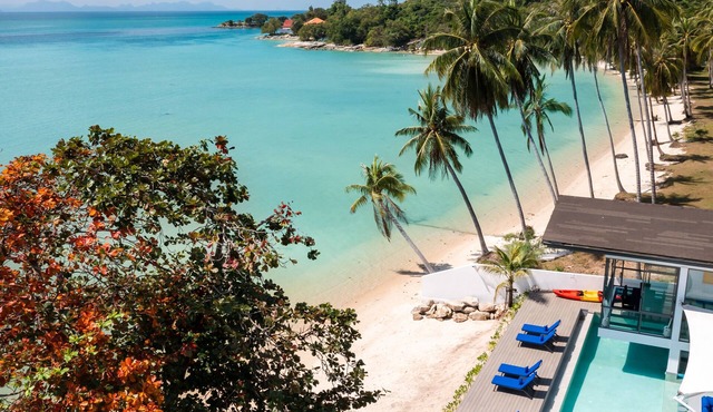 Bella Samui Beach Villa Island getaway villa w/private pool — 5 beds