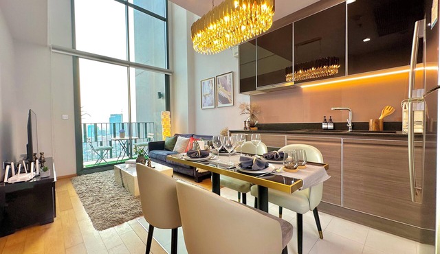 Charming 2-bedroom Duplex - 3min From BTS Thonglor in Krung Thep Maha Nakhon