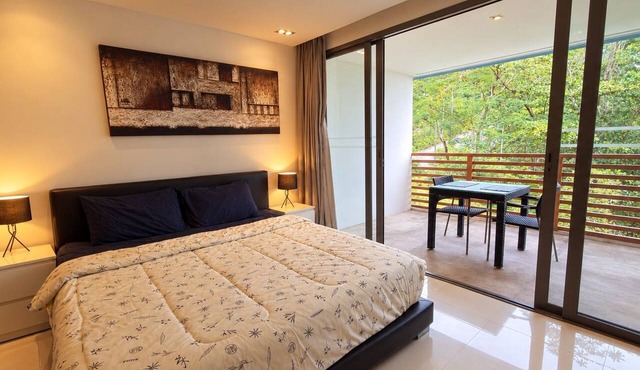 Cozy 1-bedroom hotel with AC in pleasant Tambon Kamala in Tambon Kamala