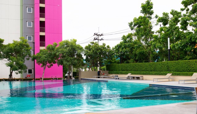 Family Apartment "My Home In Bangkok" A2/115 swimming pool, gym, courts, etc