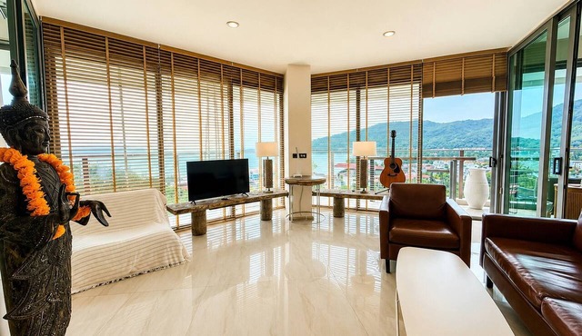 Fully Seaview 2BR Apartment, Walk to Kamala Beach in Kamala