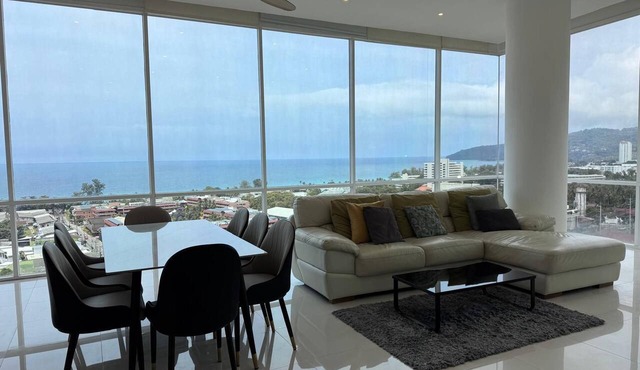 Luxurious 244 sqm Duplex Sea-View Apartment Near Karon Beach in Tambon Karon