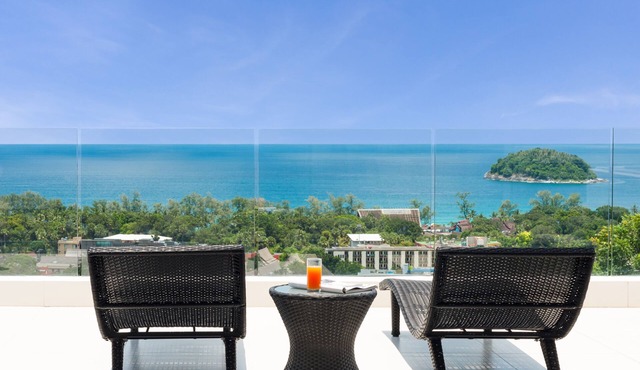 LUXURY APARTMENT FULL SEA VIEW 4/5 P JACUZZI