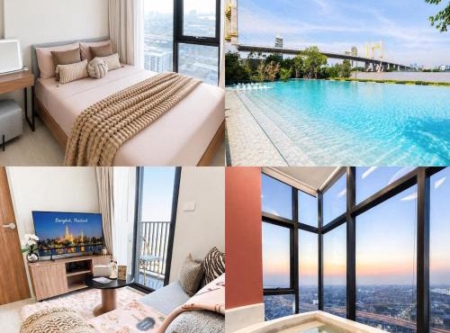 Luxury Riverside Condo with riverside pool
