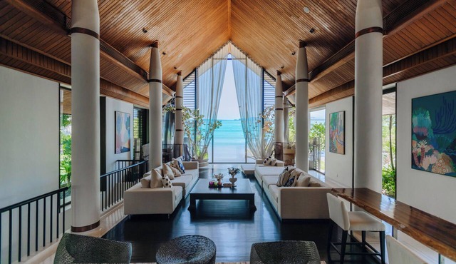 Marina Villa Luxurious 6-Bedroom Sea-View Villa | 20m Infinity Pool in Thalang