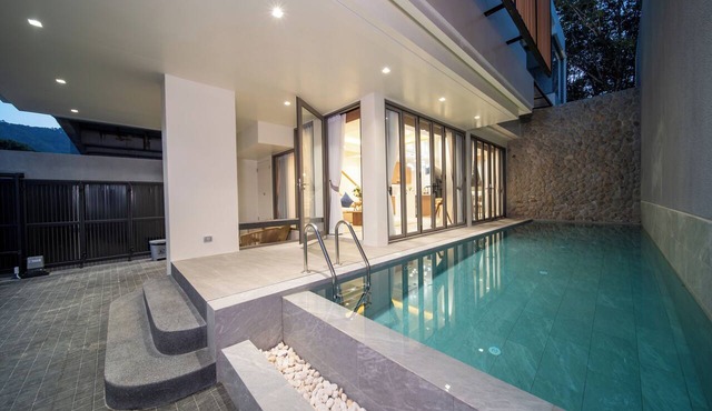 Modern 3-Bedroom Tropical Escape with Private Pool & Fores Views in Thalang District