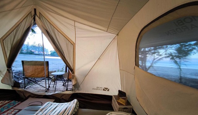 Seafari ECO Beach Camp and cafe food and drinks Ko Phra Thong