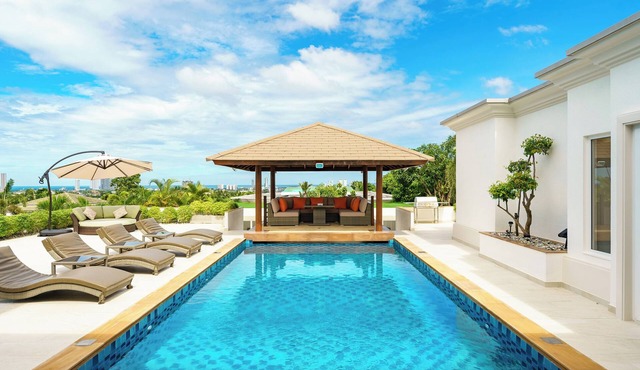 Sunset View Pool Villa 7BR/Sauna/Billiard/Dart Game/BBQ
