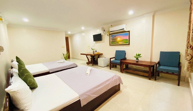 The Blue Hostel in Battambang