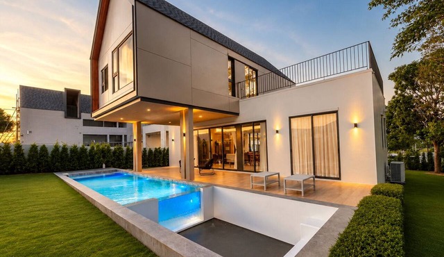 The Starryhills Khaoyai #20 Pool Villa 3bedroom for 6ppl in Tambon Mu Si