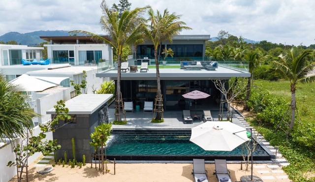 Villa 57 Natai Beach- The latest in modern Luxury closest to the Sand in Phuket.