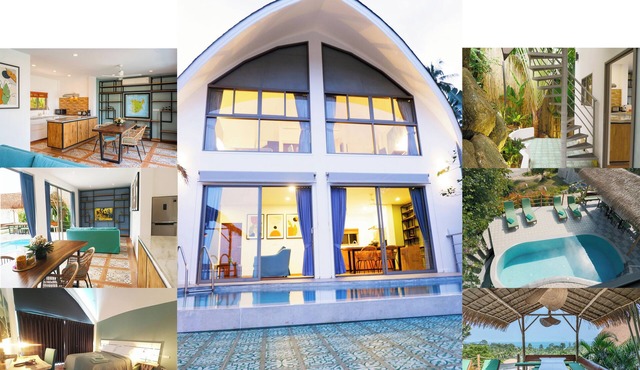 Villa La Jade Chaweng Noi 2BR Seaview Luxury Pool Villa Near Beach