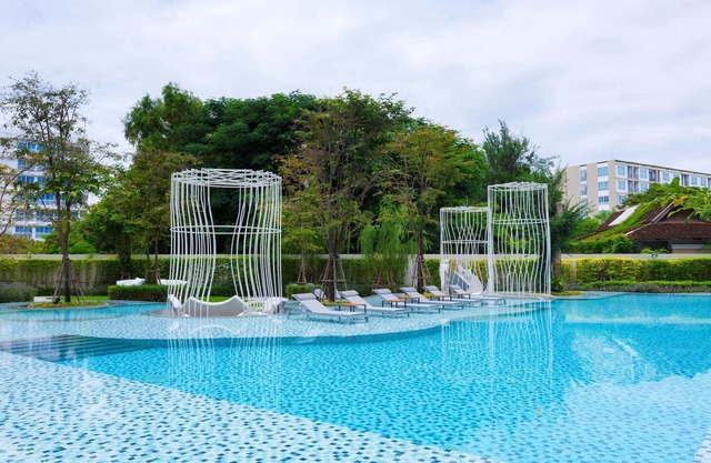 Summer HuaHin 1BR Apt. w GardenView-BAC