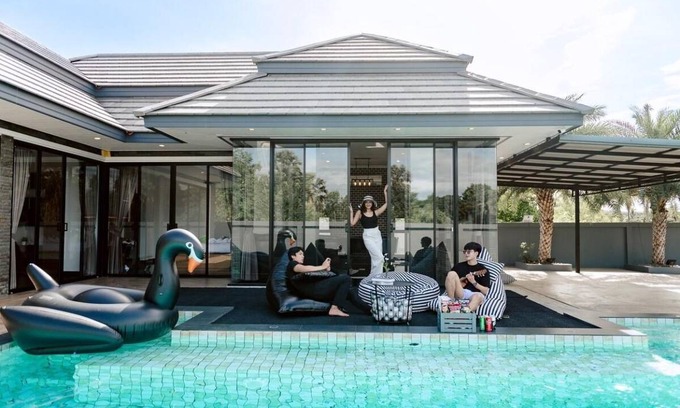 Pak Nam Pran House | 100 m² House ∙ 3 bedrooms ∙ 10 guests