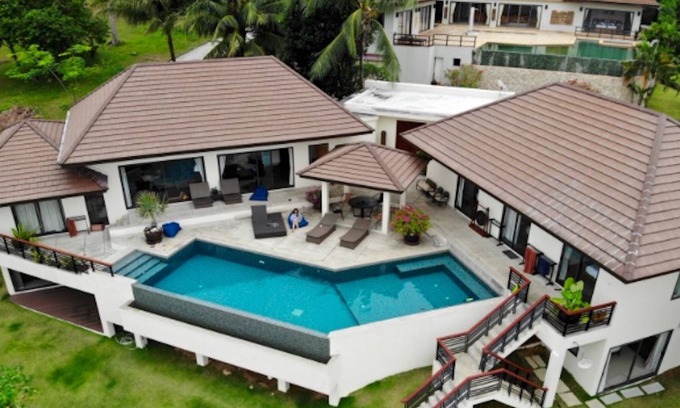 Mae Nam Villa | 2 Bedroom Sea View Villa Angthong