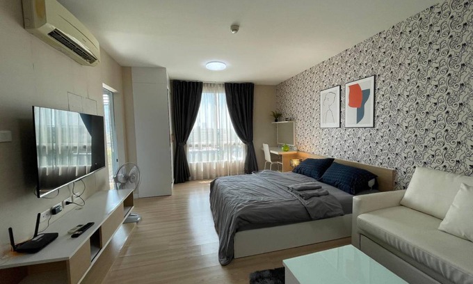 Khlong Kluea Apartment | 31 m² Apartment ∙ 4 guests