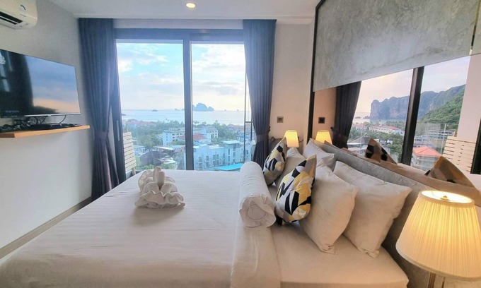 Ao Nang Apartment | BO301 - Seaview 3 Beds 2 baths 300m Walk To Ao Nang Beach