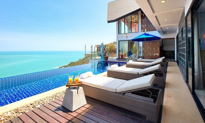 Lamai Villa | NB Sunrise Mountain Villa 5 Bedroom