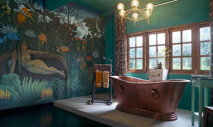 Thonglor Villa | Quirky and Artistic Home with a Copper Bath