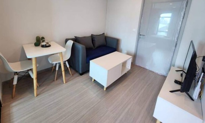 Din Daeng Apartment | Rama9 One-Bedroom/Central/Airport Rail link Makkasan/Trainnight market