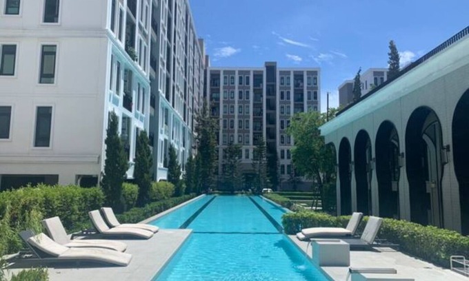 Din Daeng Condo | Rama9 One-Bedroom/Central/Airport Rail link Makkasan/Trainnight market