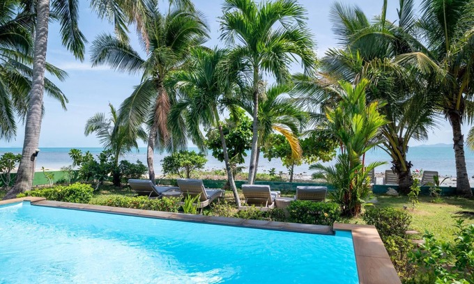Bang Po Villa | Tropical Beachfront 4 Bdr Pool Villa (KBR24)