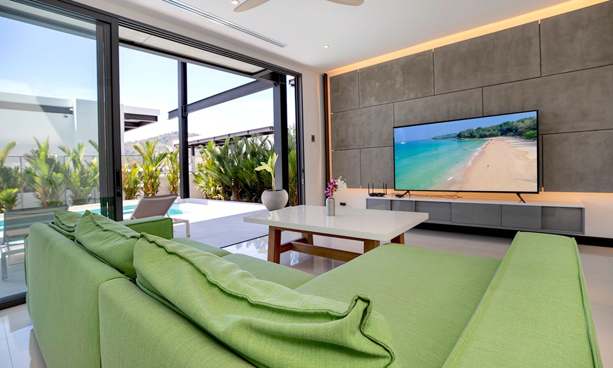 Ban Saiyuan Villa | Stylish Salt Pool Villa Sunset Garden 5
