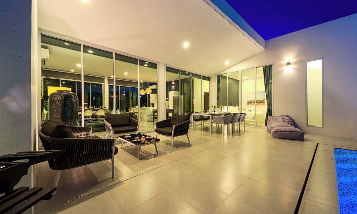 Khao Tao Villa | Harmony Villa 5 Bedroom Modern Pool Villa (KH-A7)