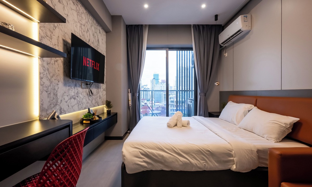 Chamkar Mon Apartment | M Residence-Cozy Stay by Soben Homes