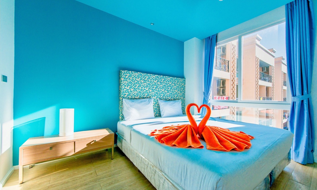 South Pattaya Apartment | Atlantis Residence - Huge Saltwater Waterpark, Gym & Kids Playground - Free Parking