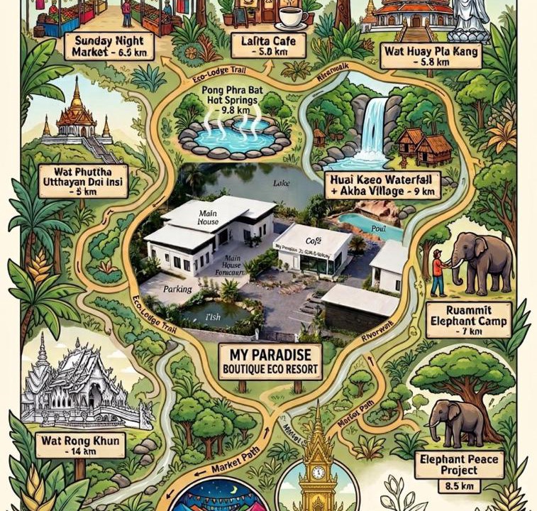Doi Hang Resort | My Paradise Boutique Eco Resort Chiang Rai