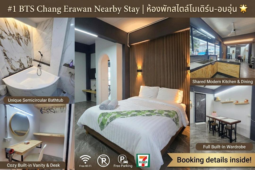 Mueang Samut Prakan District Apartment | Irich Theparak S101 - BTS-Chang Erawan 2kms