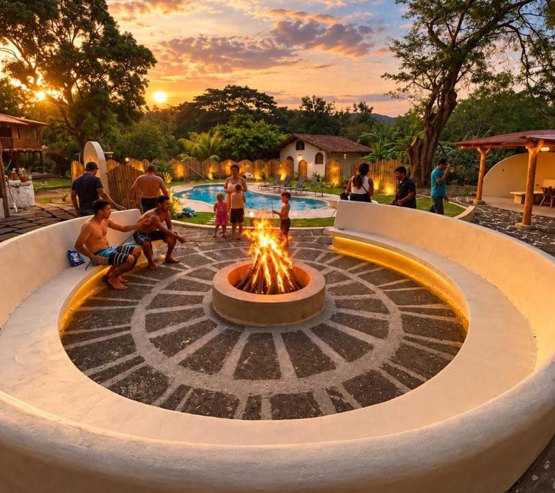 Escamequita House | Doble Casita para 4 - Piscina - BBQ - Fogata - Finca a 15 min de San Juan del Sur y Playas