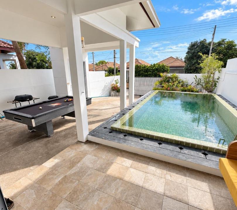 Plai Laem Villa | Golden Hour Villa Private Pool & Billiards