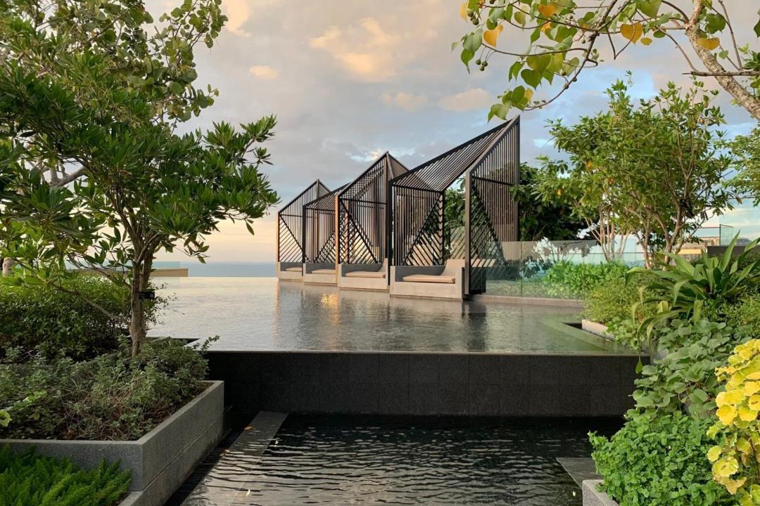 Photo of Buildings in Pattaya Bay