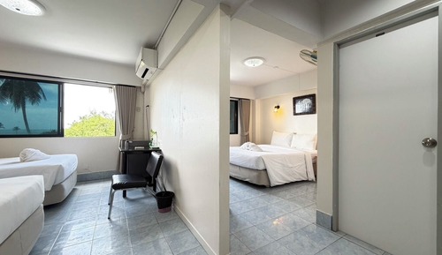 Family Room with Fan Building B