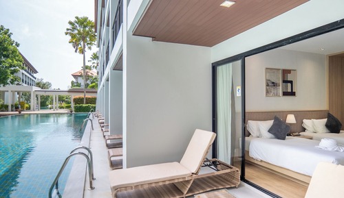 Deluxe Twin Pool Access