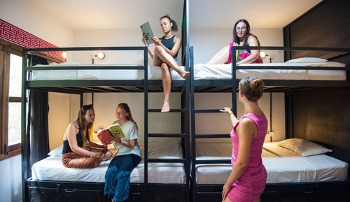 1 Bed in Standard 6-Bed Female Dorm