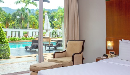 Deluxe Double or Twin Room with Pool Access